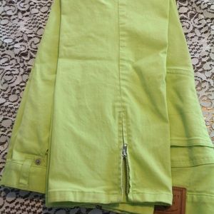 Lauren Jeans Company Zippered Ankle Pants